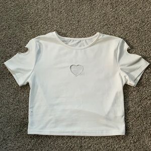 Heart cutout Women’s T-Shirt